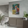 Watercolor Image of Ginger Cat Poster