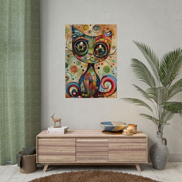 4248956228444794996_2048.jpeg Whimsical Magical Cat Poster
