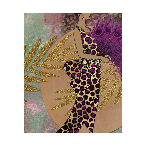 4357792844428611261_2048.jpeg Animal Print African Woman Poster