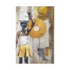 Abstract Ethnic African Art Print Standard Canvas