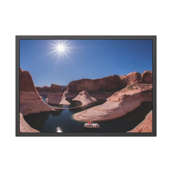 4433050634796585844_2048.jpeg River Carving Framed Poster