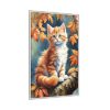 4436117777067463528_2048.jpeg Fluffy Kitten In Tree Framed Canvas