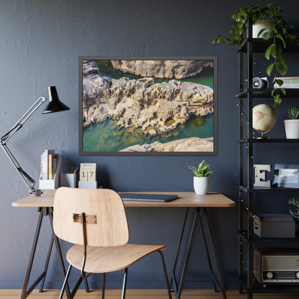 Canyon Stone Art Ubon Framed Poster