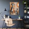 453867357300833737_2048-1.jpeg Cute Cat Characters Art Print Framed Poster