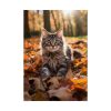 4706988398424435178_2048.jpeg Fluffy Tabby Kitty Laying Poster
