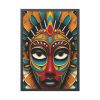 4746407292087493828_2048.jpeg African Tribal Mask Framed Poster