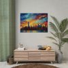 New York Cityscape Painting I Poster