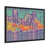 4847488683876834294_2048.jpeg Pop Art Seattle Skyline Print Framed Poster
