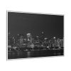 4882402307703174964_2048.jpeg Chicago Skyline At Night Framed Canvas