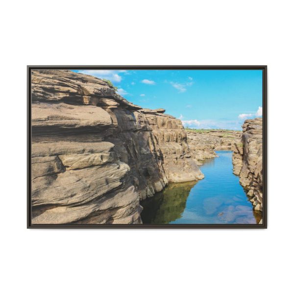 Grand Canyon Stone Framed Canvas