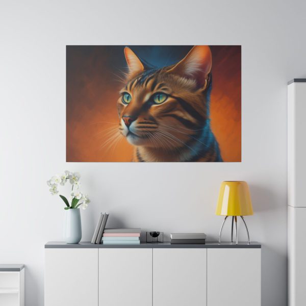 4915595865741861847_2048.jpeg Bengal Cat Portrait Standard Canvas