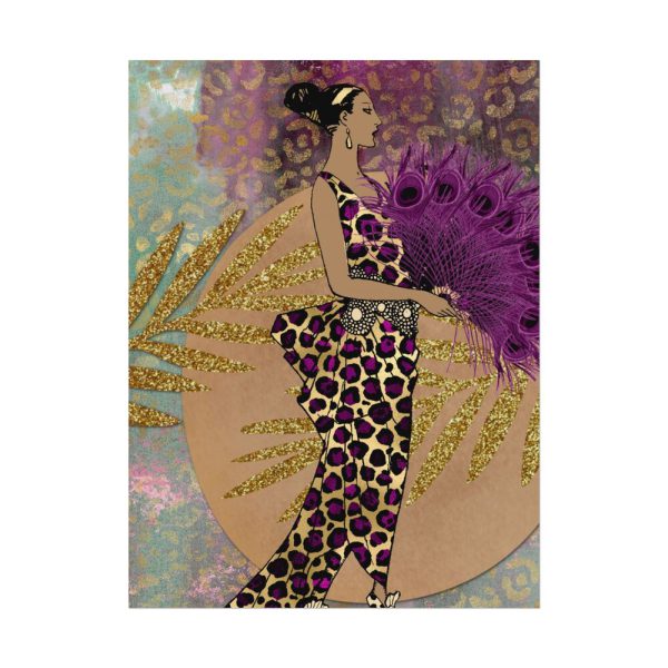 4957295275330109561_2048.jpeg Animal Print African Woman Poster