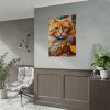 5054021580478983155_2048.jpeg Ginger Cat in Autumn Poster