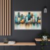 5108634327251852994_2048.jpeg Watercolor Cityscape Framed Canvas