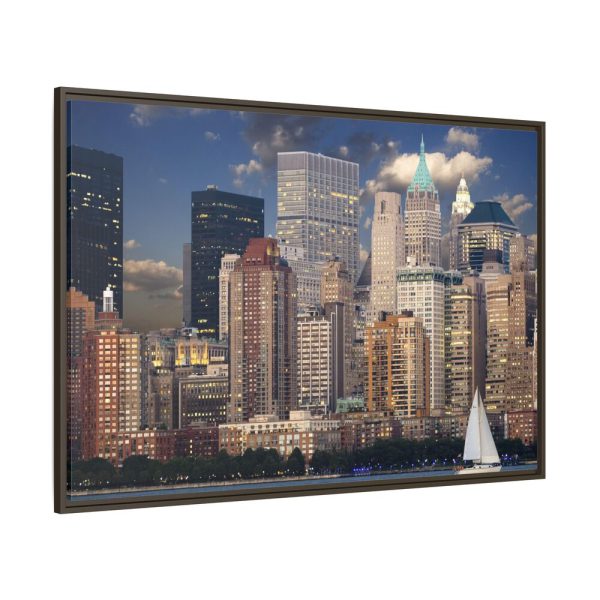 516439122599357176_2048.jpeg New York Skyline View Framed Canvas