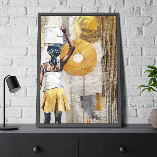 5420297026246102140_2048.jpeg Abstract Ethnic African Art Print Framed Poster