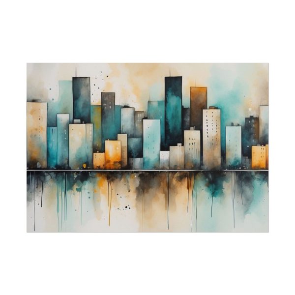 5493209626477588202_2048.jpeg Watercolor Cityscape Poster