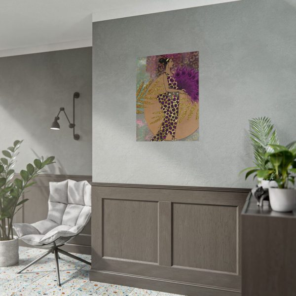 5591721395692542453_2048.jpeg Animal Print African Woman Poster