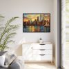 5595283981632860322_2048.jpeg New York Cityscape Painting II Framed Canvas