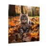 5603989505163729837_2048.jpeg Fluffy Tabby Kitty Laying Standard Canvas