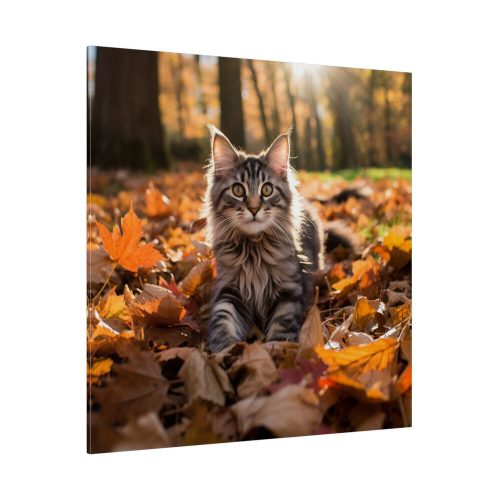 5603989505163729837_2048.jpeg Fluffy Tabby Kitty Laying Standard Canvas