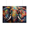 5647405435387600564_2048.jpeg Graffiti Art Elephant Portrait Poster