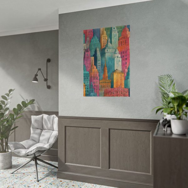 5994706117605137785_2048.jpeg Skyscraper Architecture of New York Poster