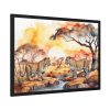 Africa Savanna Cheetah Framed Poster
