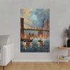 6163954795664234261_2048.jpeg Brooklyn Bridge Painted Art I Standard Canvas