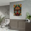 African Tribal Mask Poster