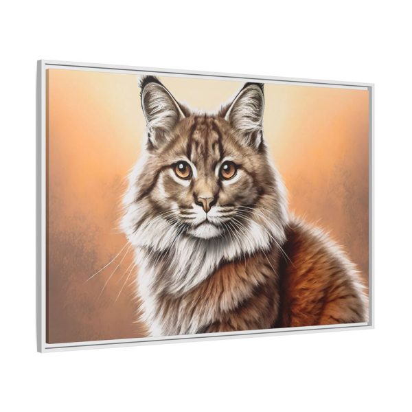 6451364892886347163_2048.jpeg Animal Pet Cat Drawing Framed Canvas