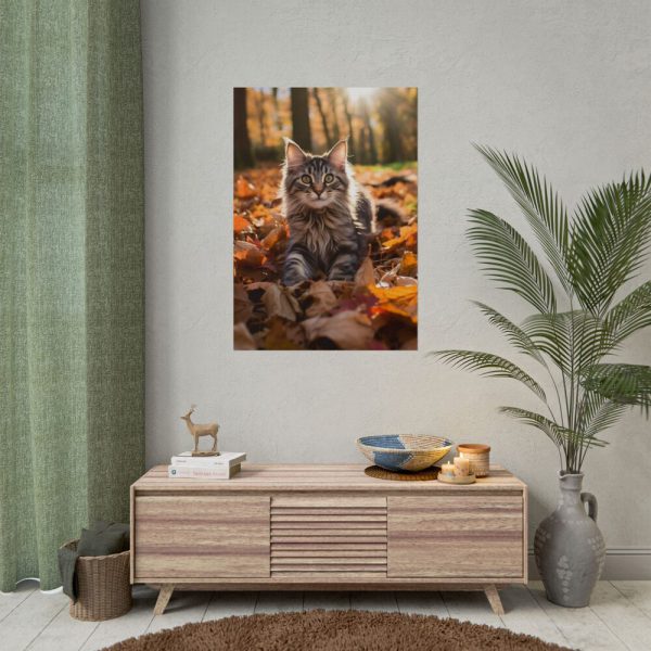 6524775363861641053_2048.jpeg Fluffy Tabby Kitty Laying Poster