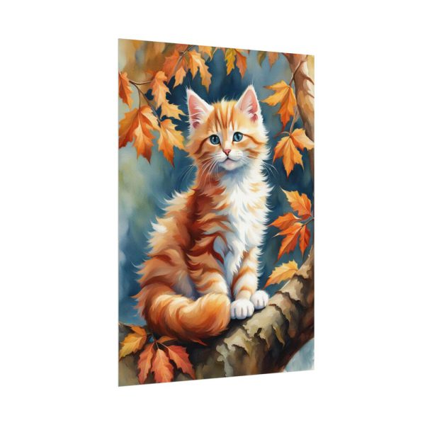 6548092196511332976_2048.jpeg Fluffy Kitten In Tree Poster