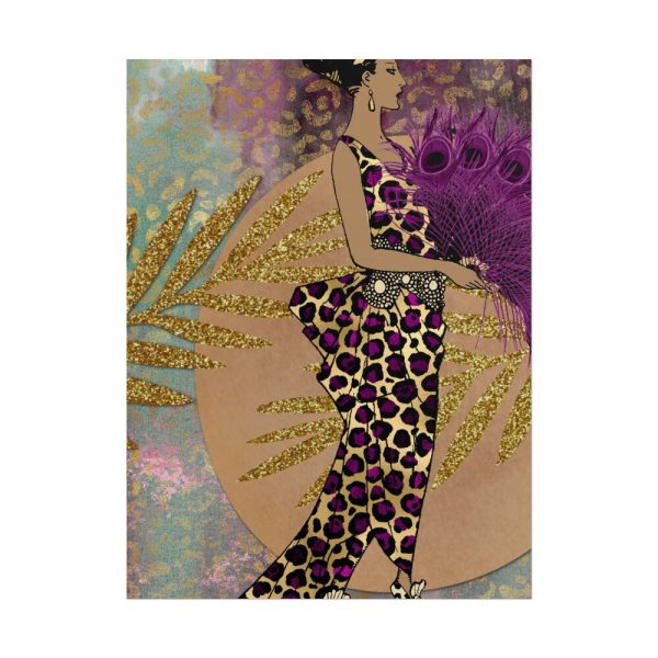 6586125107461128746_2048.jpeg Animal Print African Woman Poster