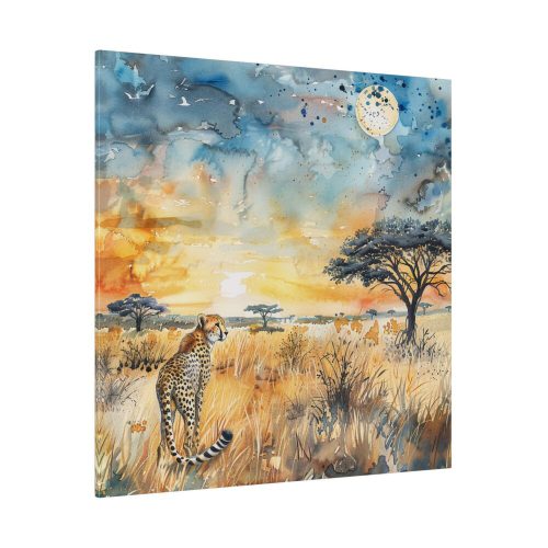 Savanna Watercolor Landscape Standard Canvas