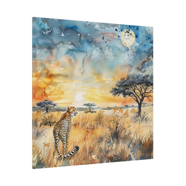 6594285185691288183_2048.jpeg Savanna Watercolor Landscape Standard Canvas