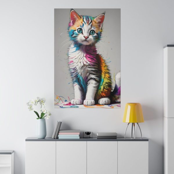 6632823116611020861_2048.jpeg Cat Animal Art Illustration Standard Canvas