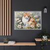 6679868981488805523_2048.jpeg Cat Amongst Daisies Framed Canvas