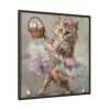 6698209055194985316_2048.jpeg Easter Ballerina Cat Art Print Framed Canvas