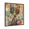 6833327625286743463_2048.jpeg Whimsical Magical Cat Framed Canvas