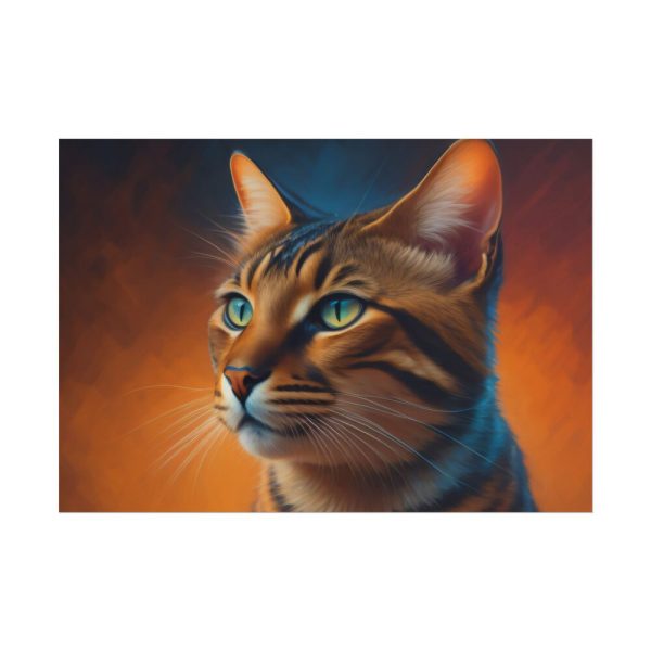 6932066571058791605_2048.jpeg Bengal Cat Portrait Poster