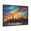 7030880649531738316_2048.jpeg New York Cityscape Painting I Framed Canvas