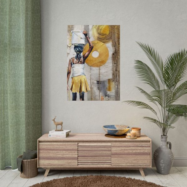 Abstract Ethnic African Art Print Poster