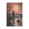 7215406803384667501_2048.jpeg Brooklyn Bridge Painted Art II Standard Canvas