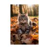 7279291139041314450_2048.jpeg Fluffy Tabby Kitty Laying Poster