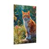 Watercolor Image of Ginger Cat Poster