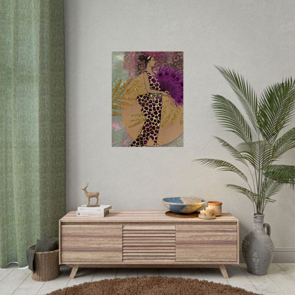 7337433547311875024_2048.jpeg Animal Print African Woman Poster