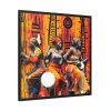 7362943376970100233_2048.jpeg Native African Musicians Framed Canvas