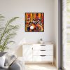 7387532918004375918_2048.jpeg Native African Musicians Framed Canvas