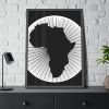 7429652686655770249_2048.jpeg Africa Logo Framed Poster